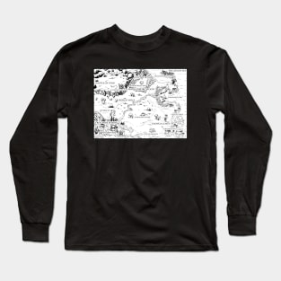 Jalldoon Map 2 Long Sleeve T-Shirt